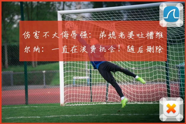 伤害不大侮辱强：弟媳老婆吐槽维尔纳：一直在浪费机会！随后删除